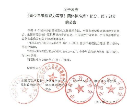 全国青少年创意编程与智能设计大赛颁奖(图1)